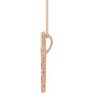 Blessed Cross 16-18" Necklace or Pendant R45409
