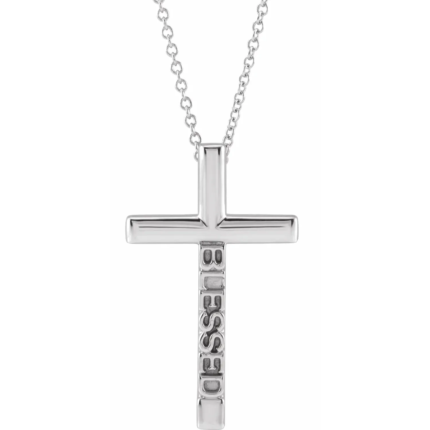 Blessed Cross 16-18" Necklace or Pendant R45409