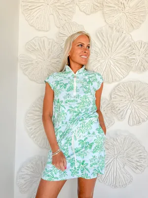 Blue/Green Palm Tree Set