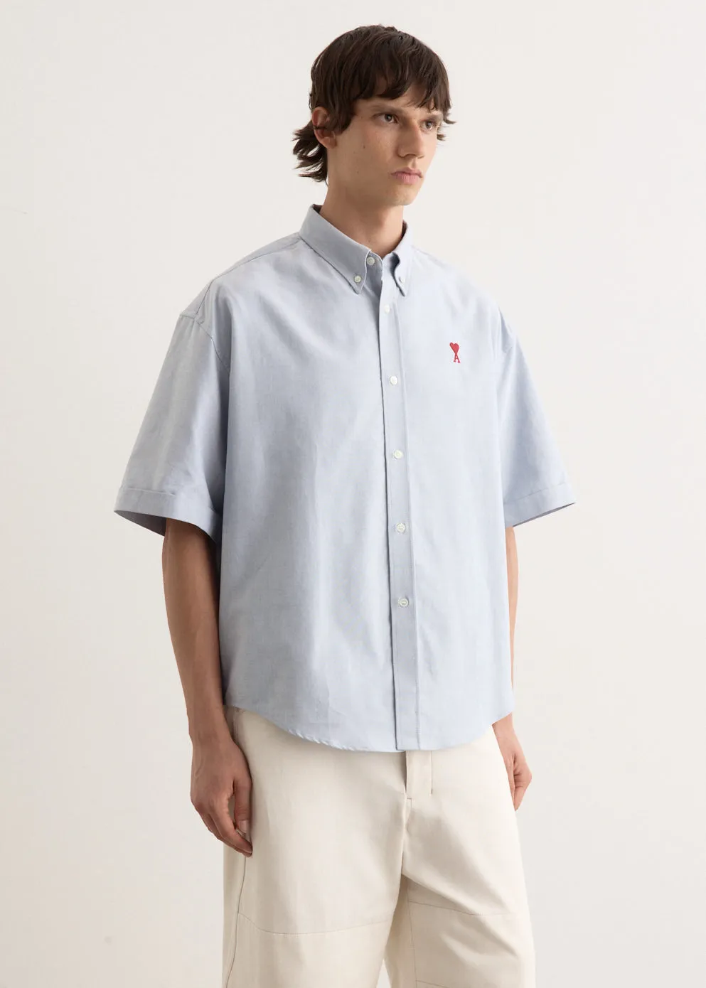 Boxy Fit Short Sleeve Shirt