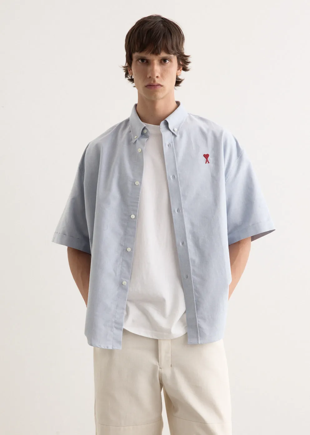Boxy Fit Short Sleeve Shirt