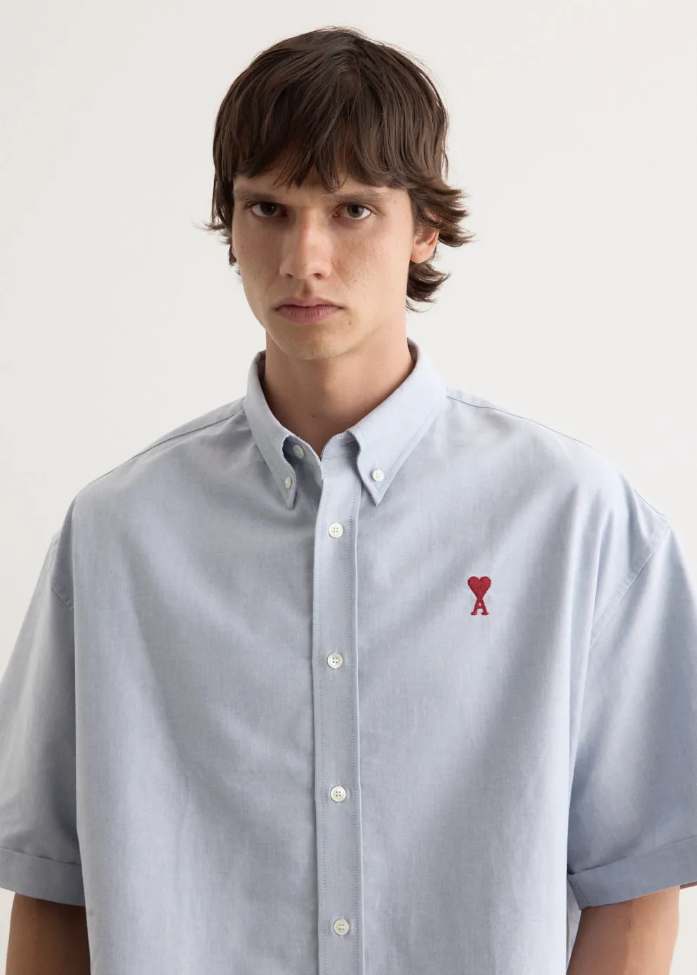 Boxy Fit Short Sleeve Shirt