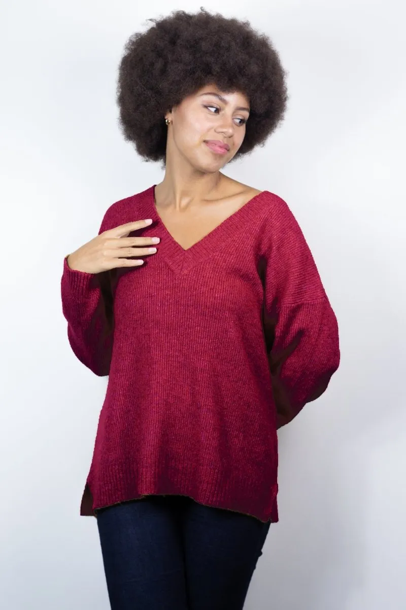 Boyfriend V Neck Sweater