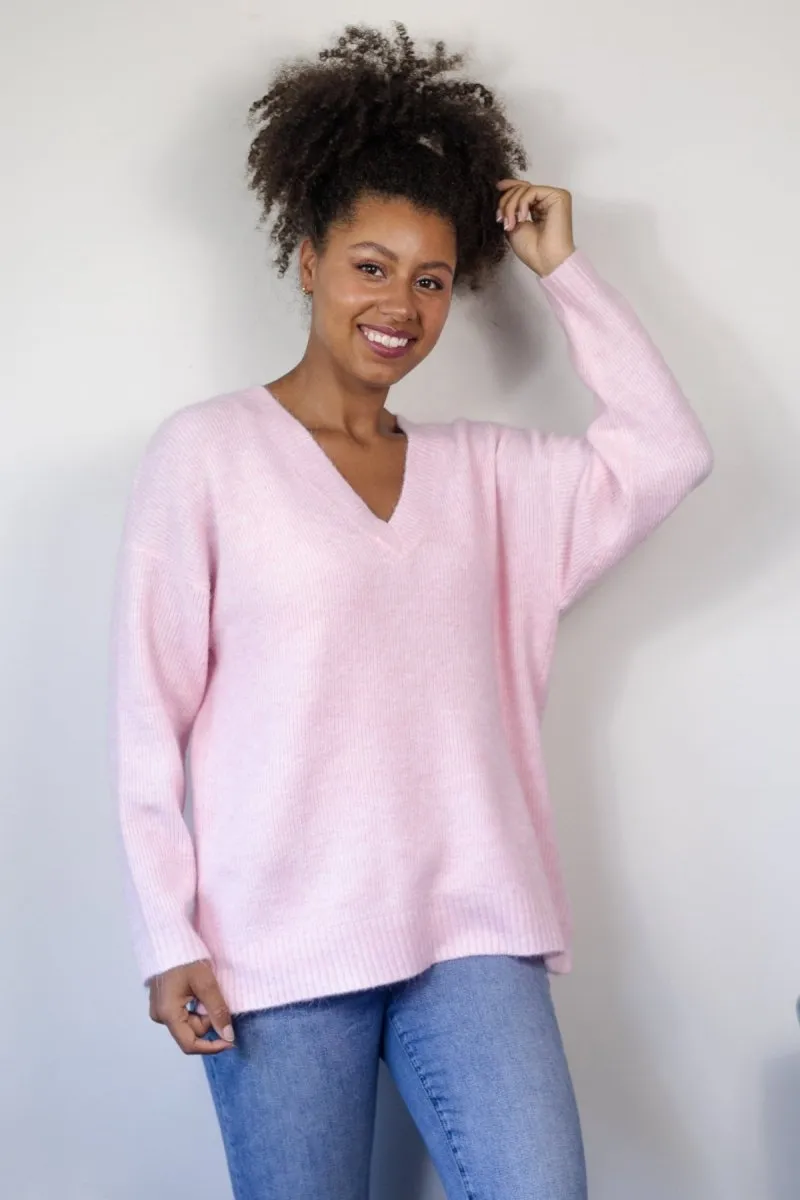 Boyfriend V Neck Sweater