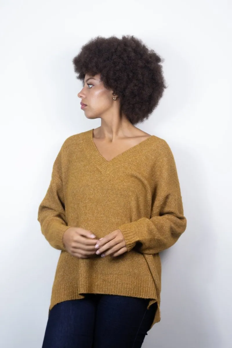 Boyfriend V Neck Sweater