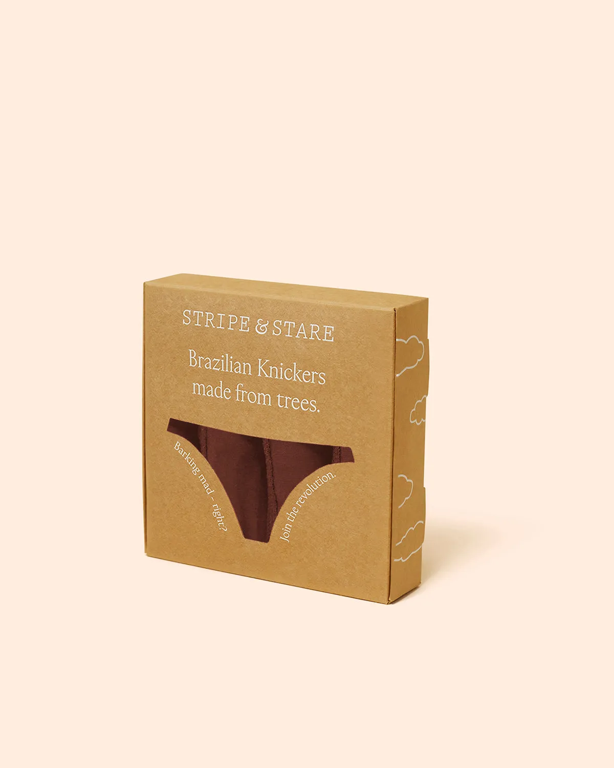 Brazilian Knicker Four Pack - Cocoa