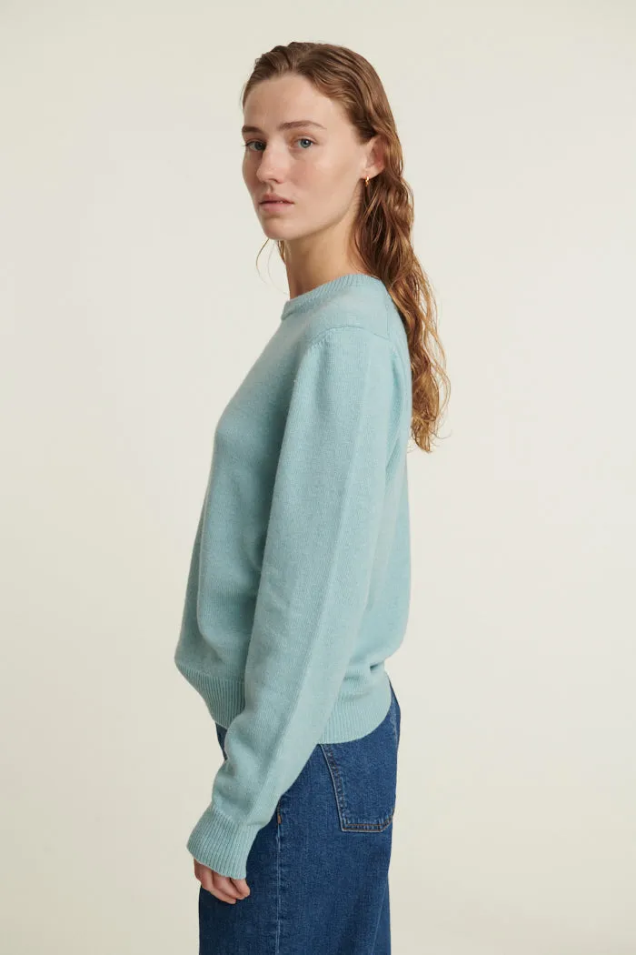 Cady O-Neck - Gossamer Green