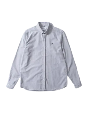 Camisa Edmmond Studios Bd Striped Shirt Duck Edition Plain Black