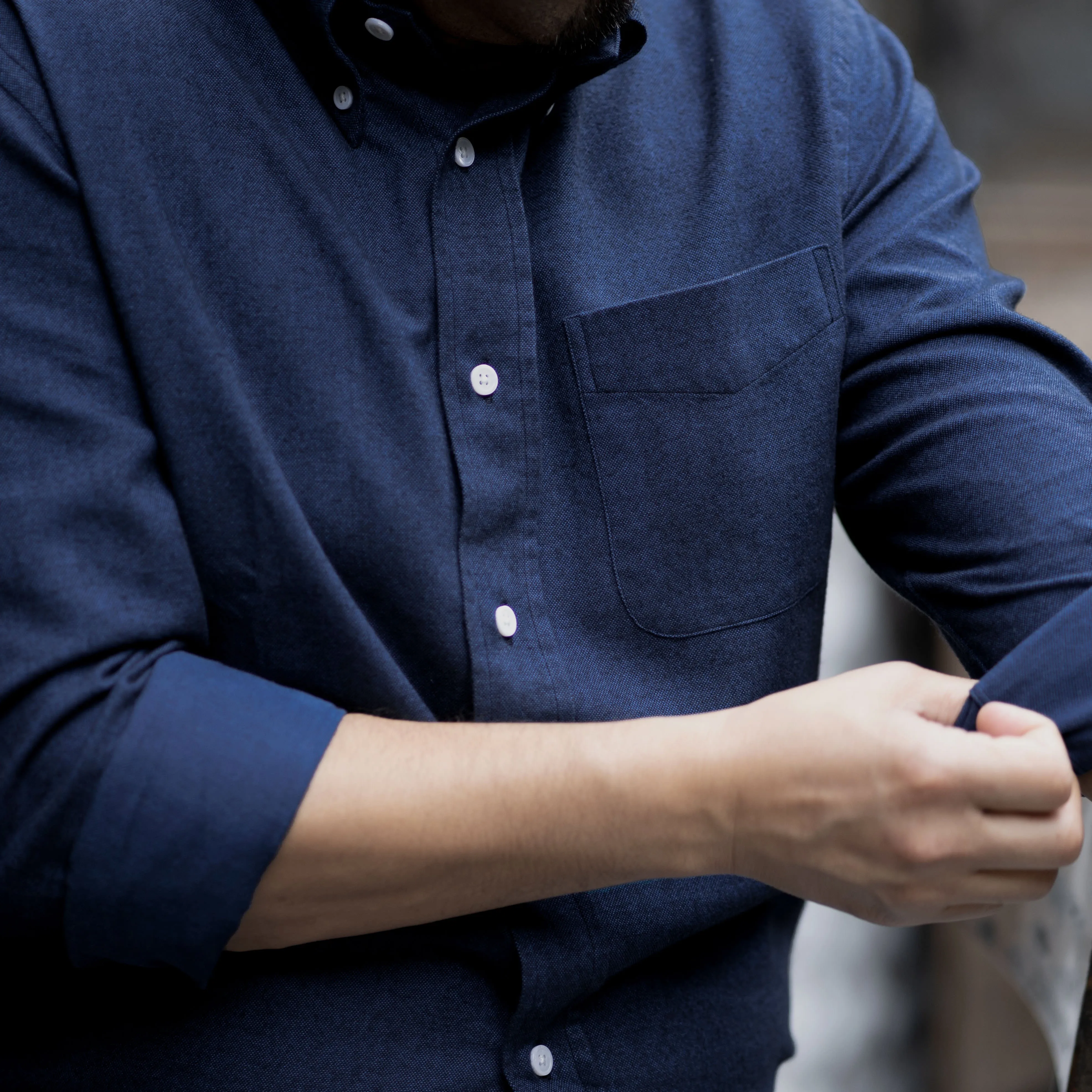 Cardiff in Brushed Oxford