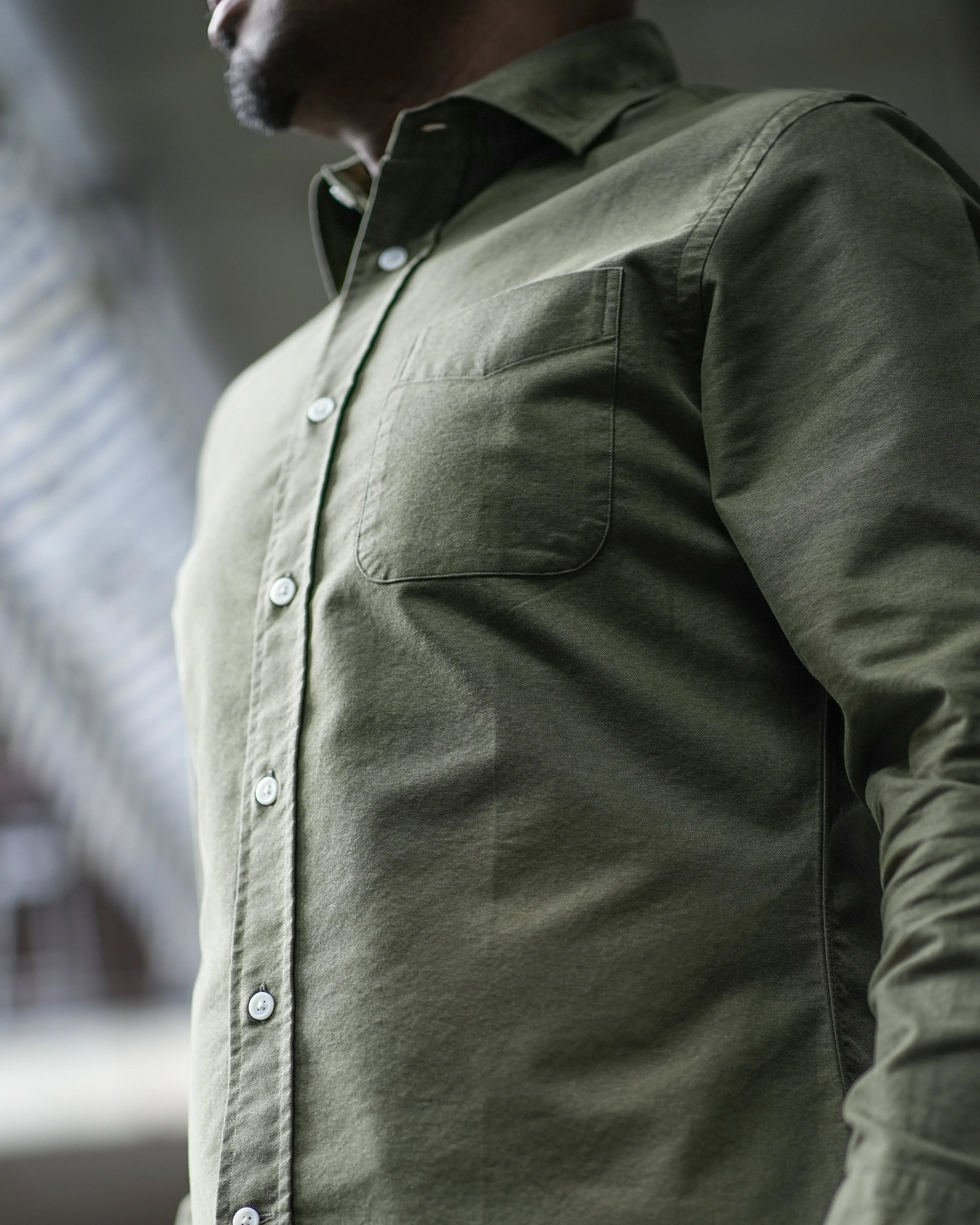 Cardiff in Brushed Oxford