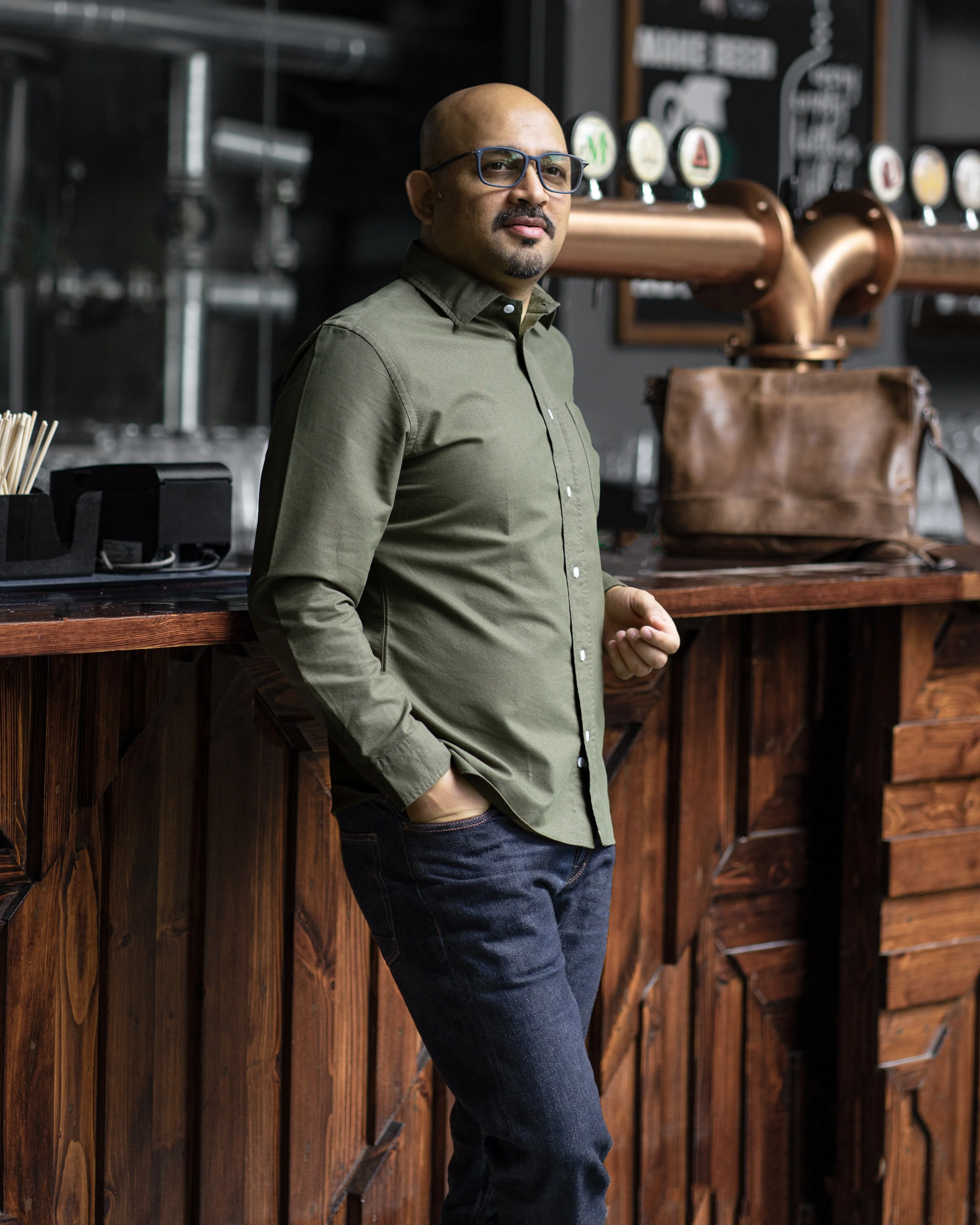 Cardiff in Brushed Oxford
