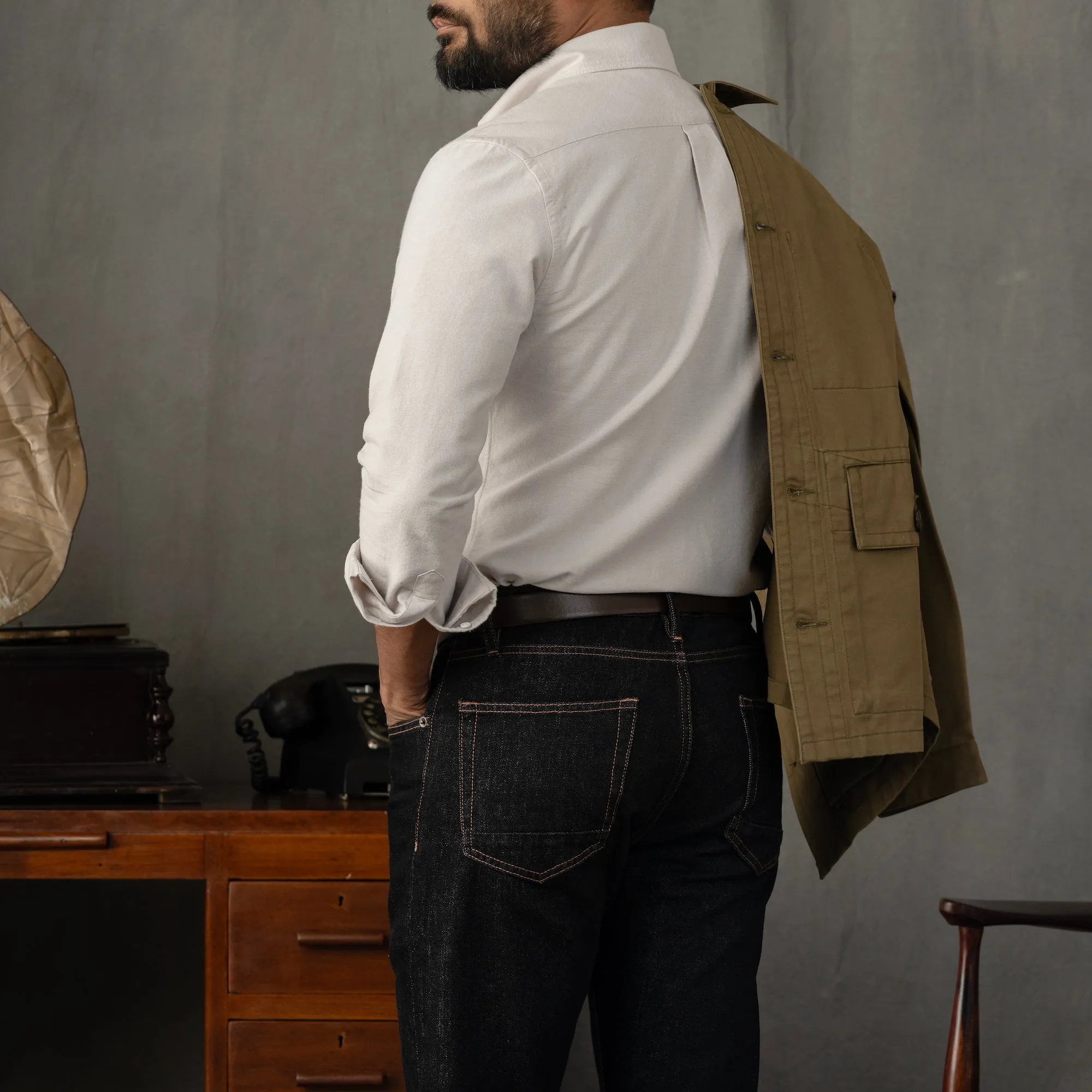 Cardiff in Brushed Oxford