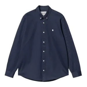 Carhartt WIP Madison Shirt - Air Force Blue/Wax