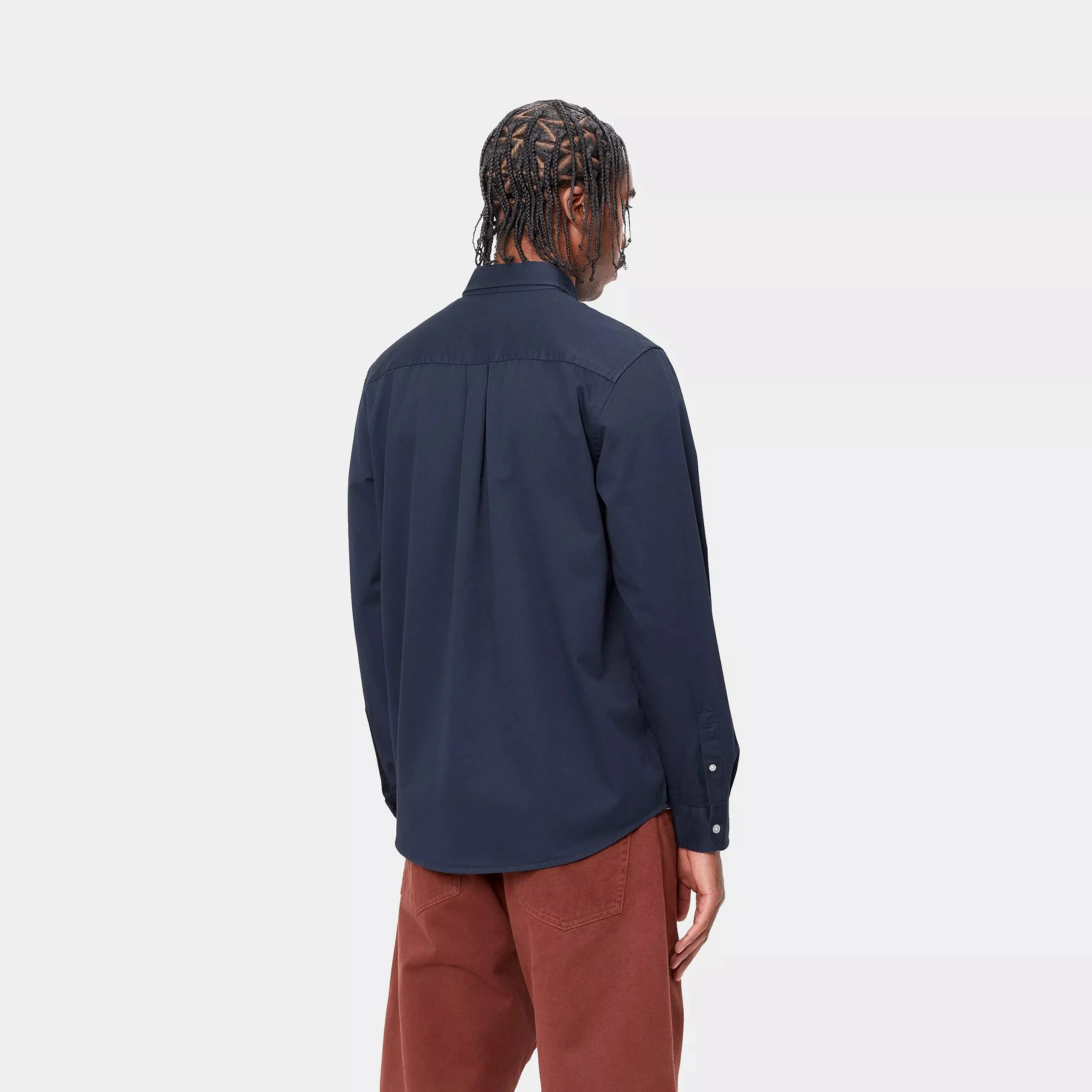 Carhartt WIP Madison Shirt - Air Force Blue/Wax