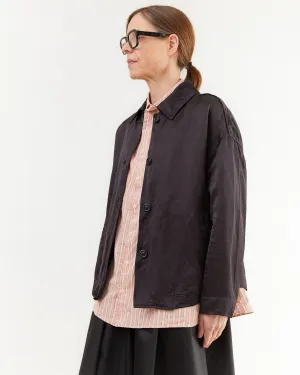 Casey Casey Women's Juliette Jacket Satin in Night