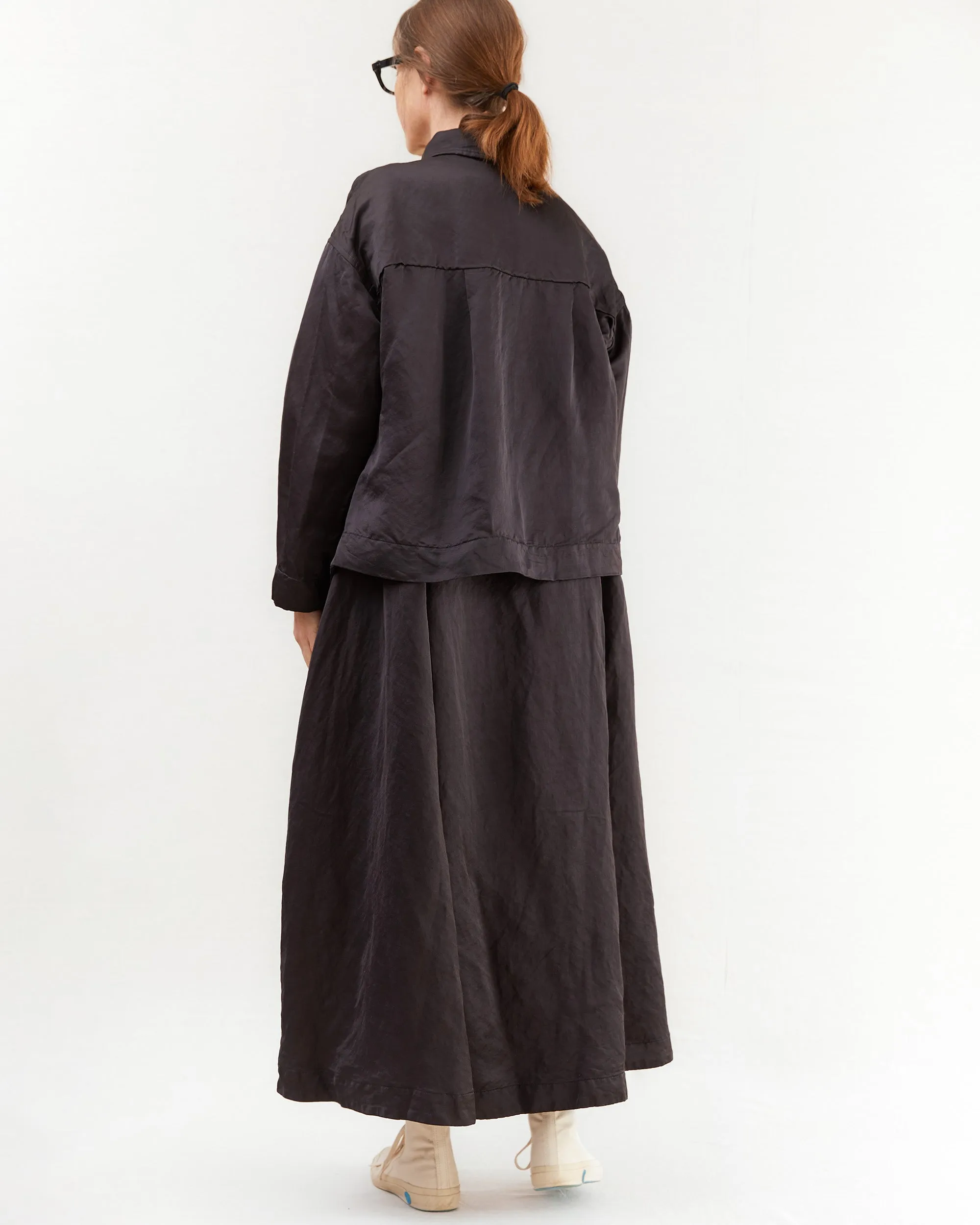 Casey Casey Women's Juliette Jacket Satin in Night