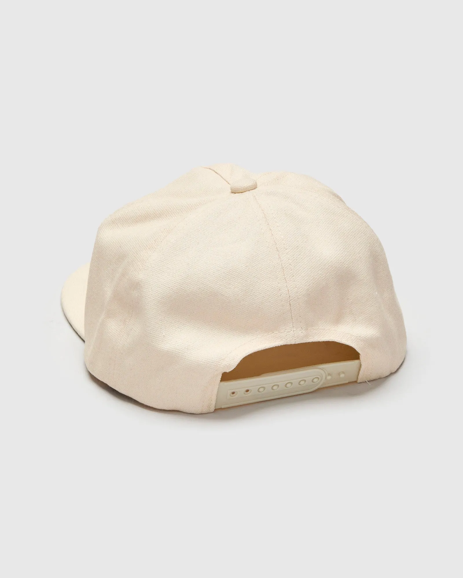 Chainstitch Canvas Ranch Hat in Cream