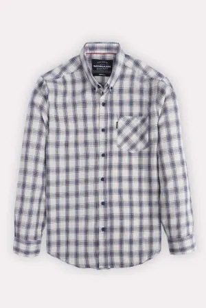 CHECKERD SLIM FIT CASUAL SHIRT