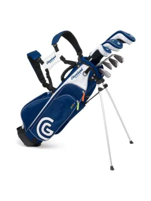 Cleveland Junior Golf Set RH - 6 Clubs   Bag - Medium Size (Height: 44" - 53") - Age 7-9 Year