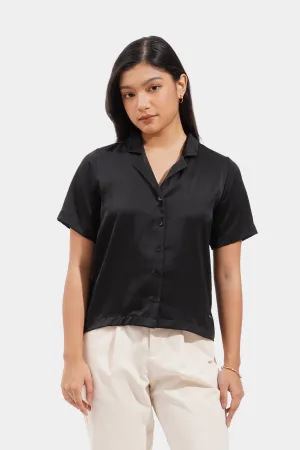 Closet Staples Button Down Satin Shirt