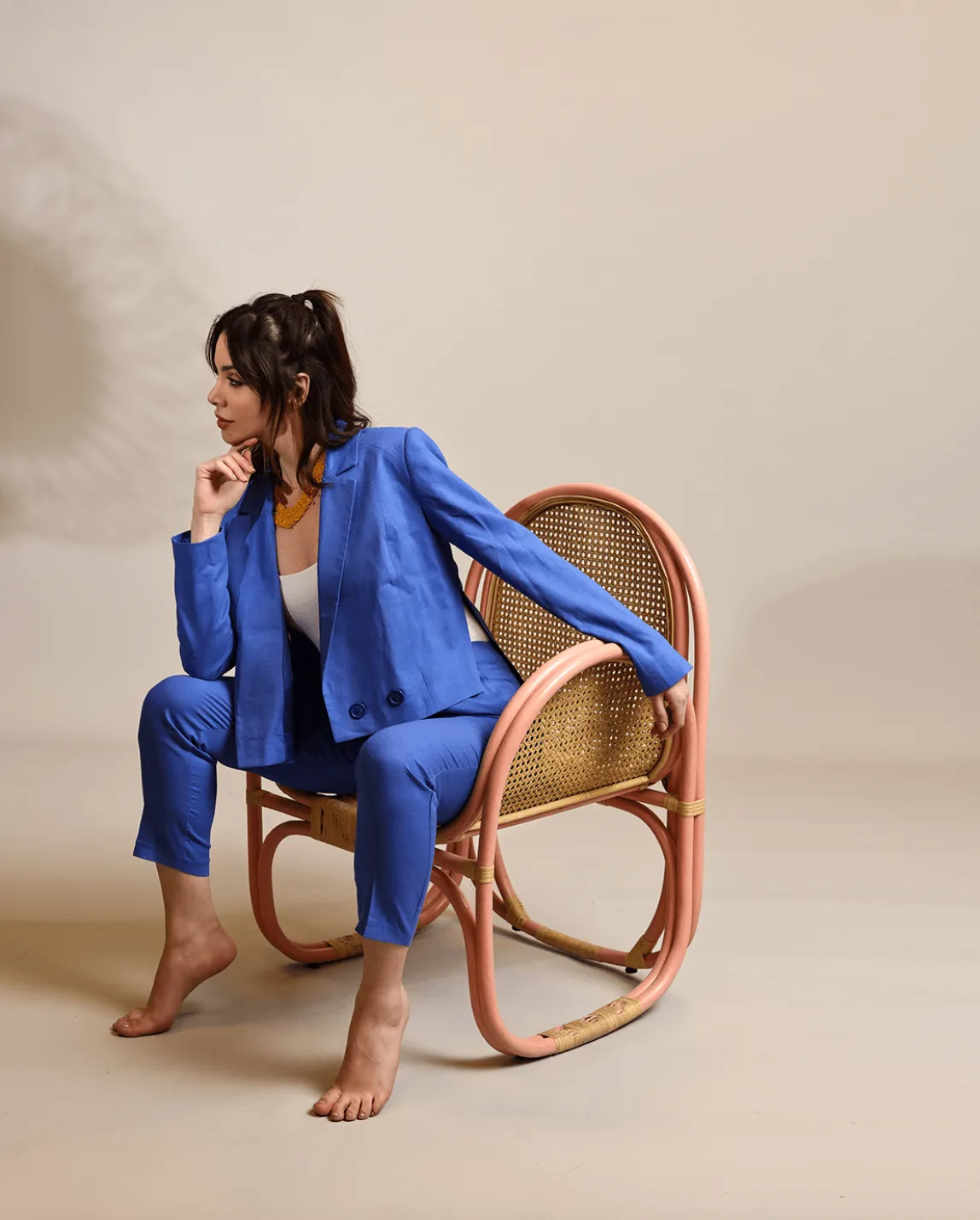 Colored Linen Suits