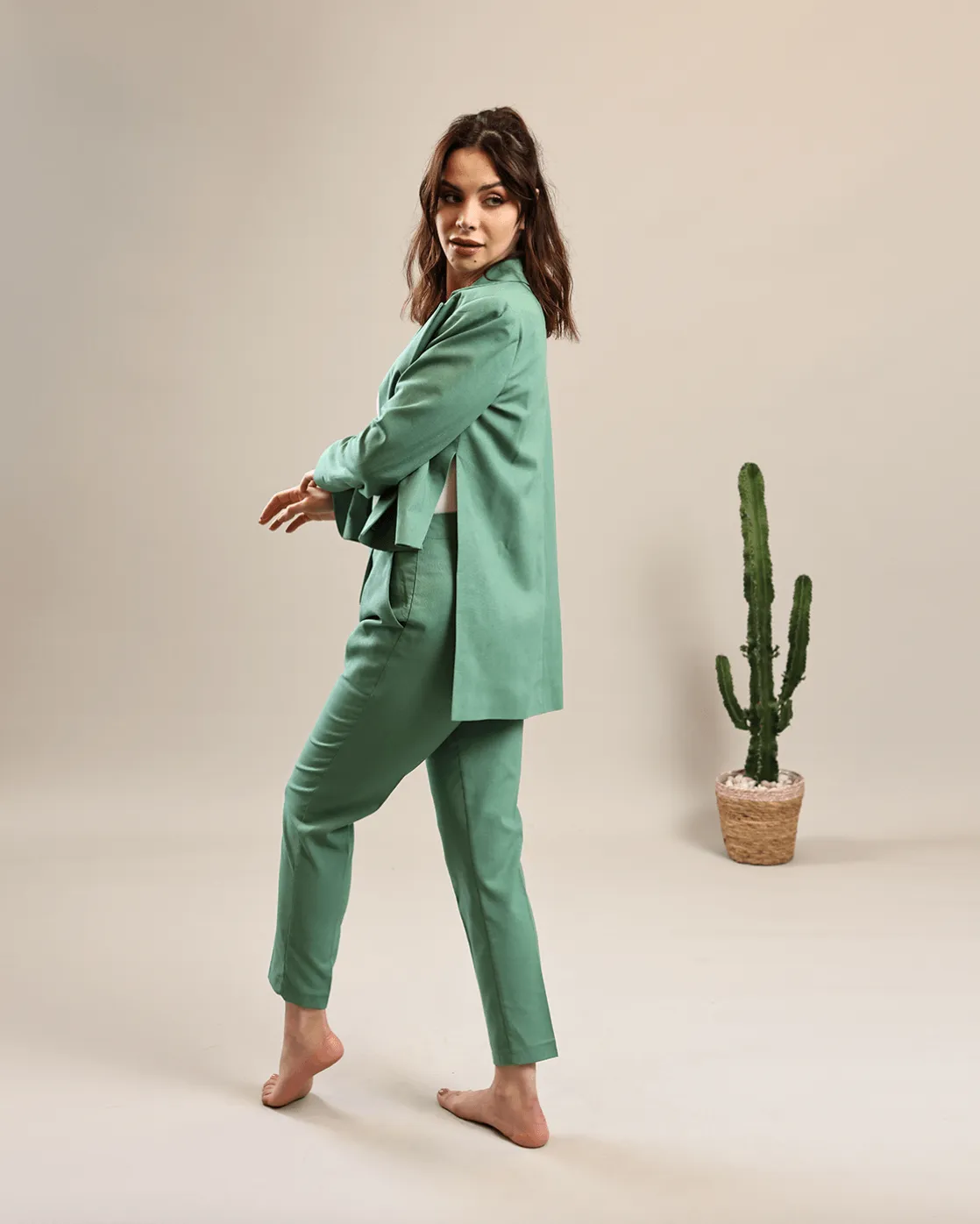 Colored Linen Suits