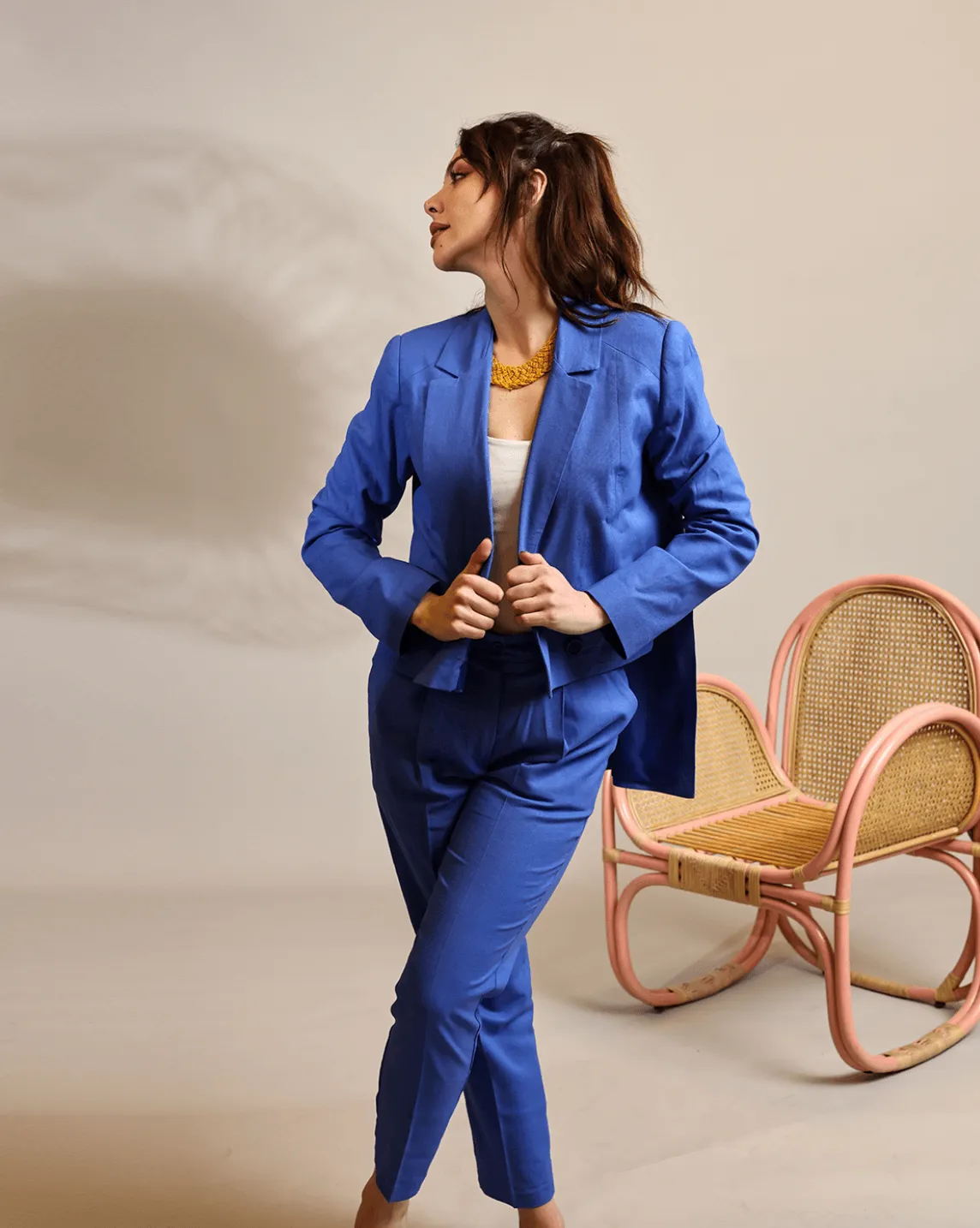 Colored Linen Suits