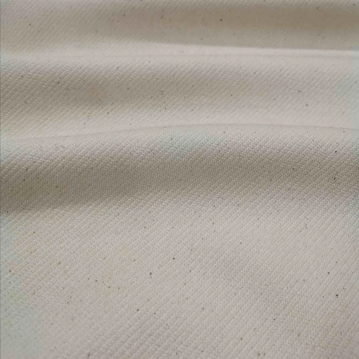 Cotton Seeded Twill, Natural