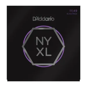 D'Addario NYXL1149 Nickel Wound Electric Strings .011-.049 Medium