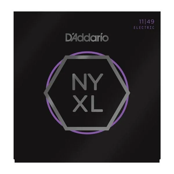 D'Addario NYXL1149 Nickel Wound Electric Strings .011-.049 Medium
