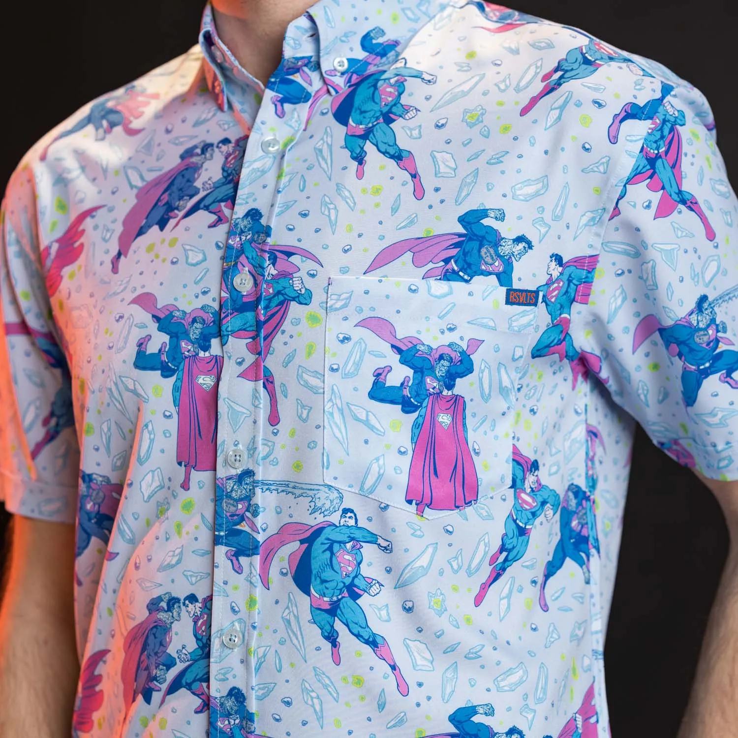 DC Superman™ "Superman vs. Bizarro™" – KUNUFLEX Short Sleeve Shirt