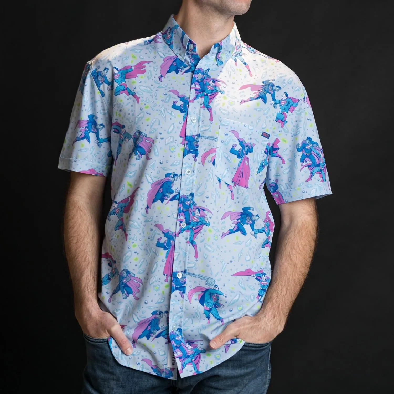 DC Superman™ "Superman vs. Bizarro™" – KUNUFLEX Short Sleeve Shirt