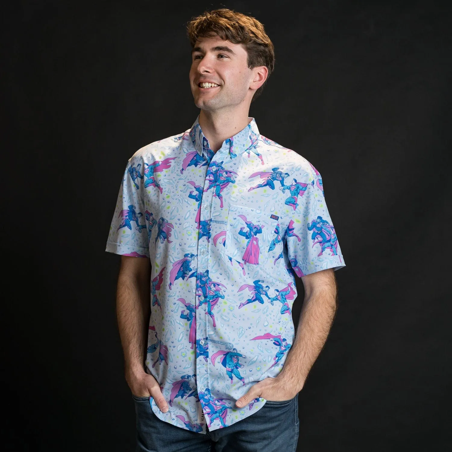 DC Superman™ "Superman vs. Bizarro™" – KUNUFLEX Short Sleeve Shirt