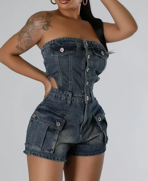Denim Jumpsuit