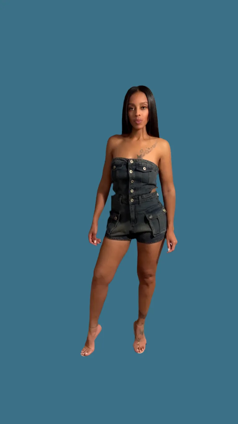 Denim Jumpsuit