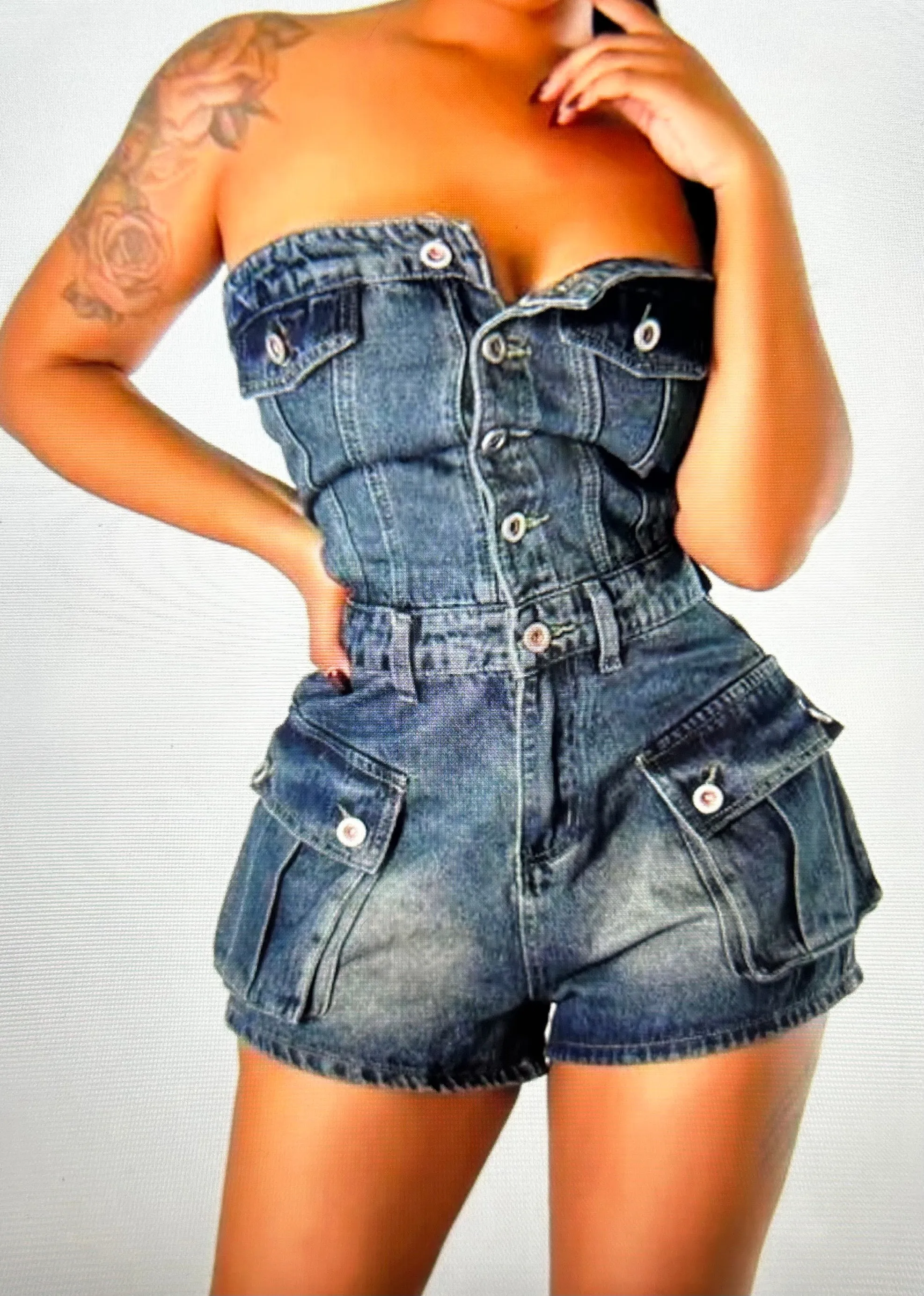 Denim Jumpsuit