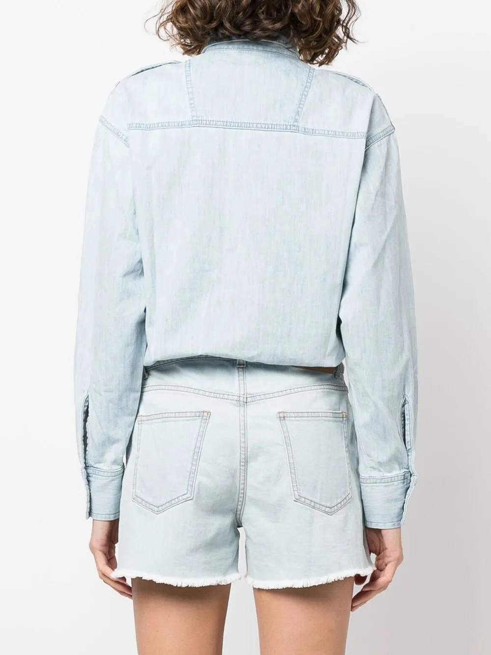 Denim playsuit