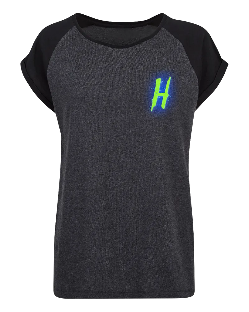 Der Heider - Cyber H - Girl Raglan Shirt