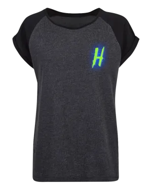 Der Heider - Cyber H - Girl Raglan Shirt