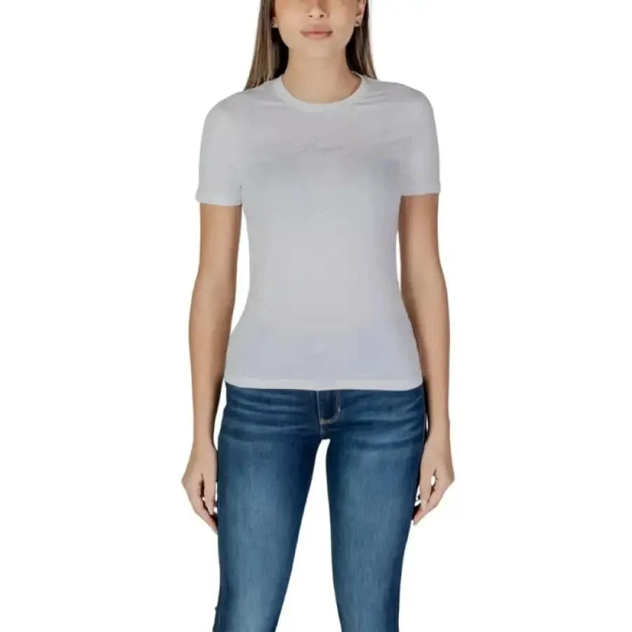 Desigual Women's Black Round Neck T-Shirt