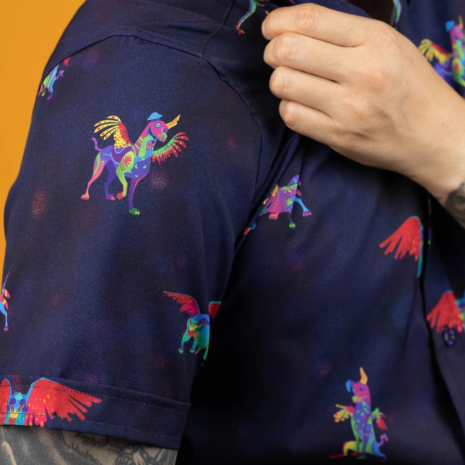 Disney and Pixar Coco "Dante y Pepita" – KUNUFLEX Short Sleeve Shirt