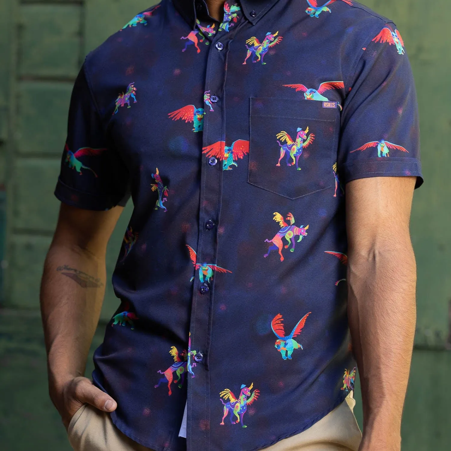 Disney and Pixar Coco "Dante y Pepita" – KUNUFLEX Short Sleeve Shirt