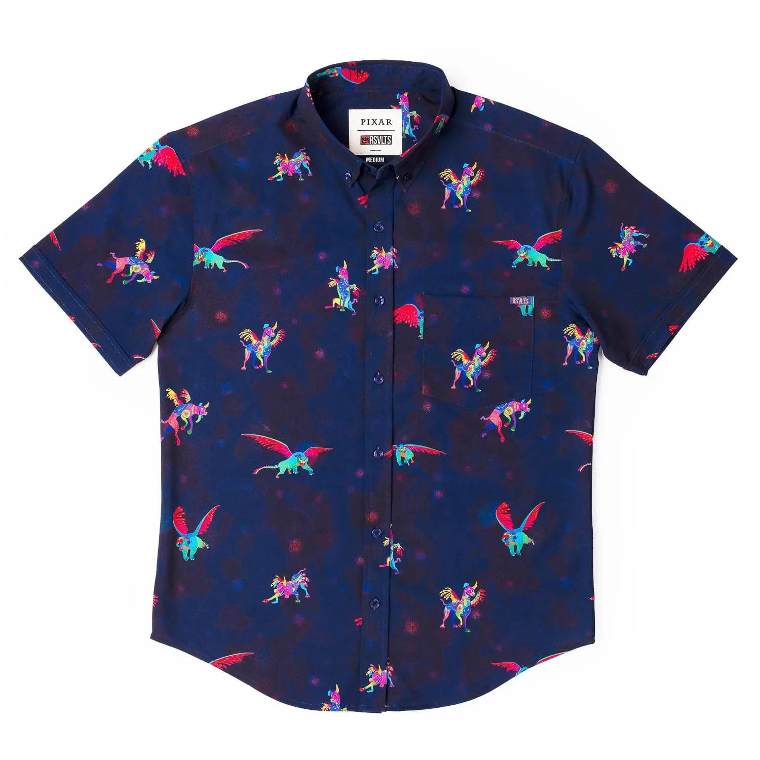 Disney and Pixar Coco "Dante y Pepita" – KUNUFLEX Short Sleeve Shirt