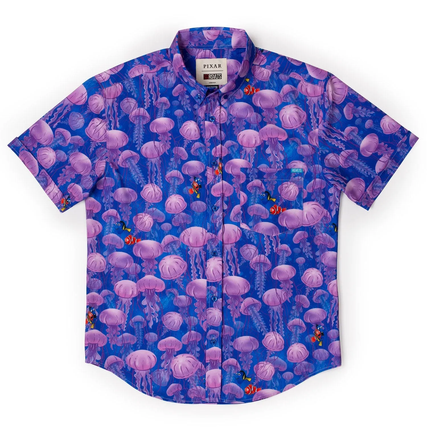 Disney and Pixar Finding Nemo "Jellyfish" – KUNUFLEX Short Sleeve Shirt