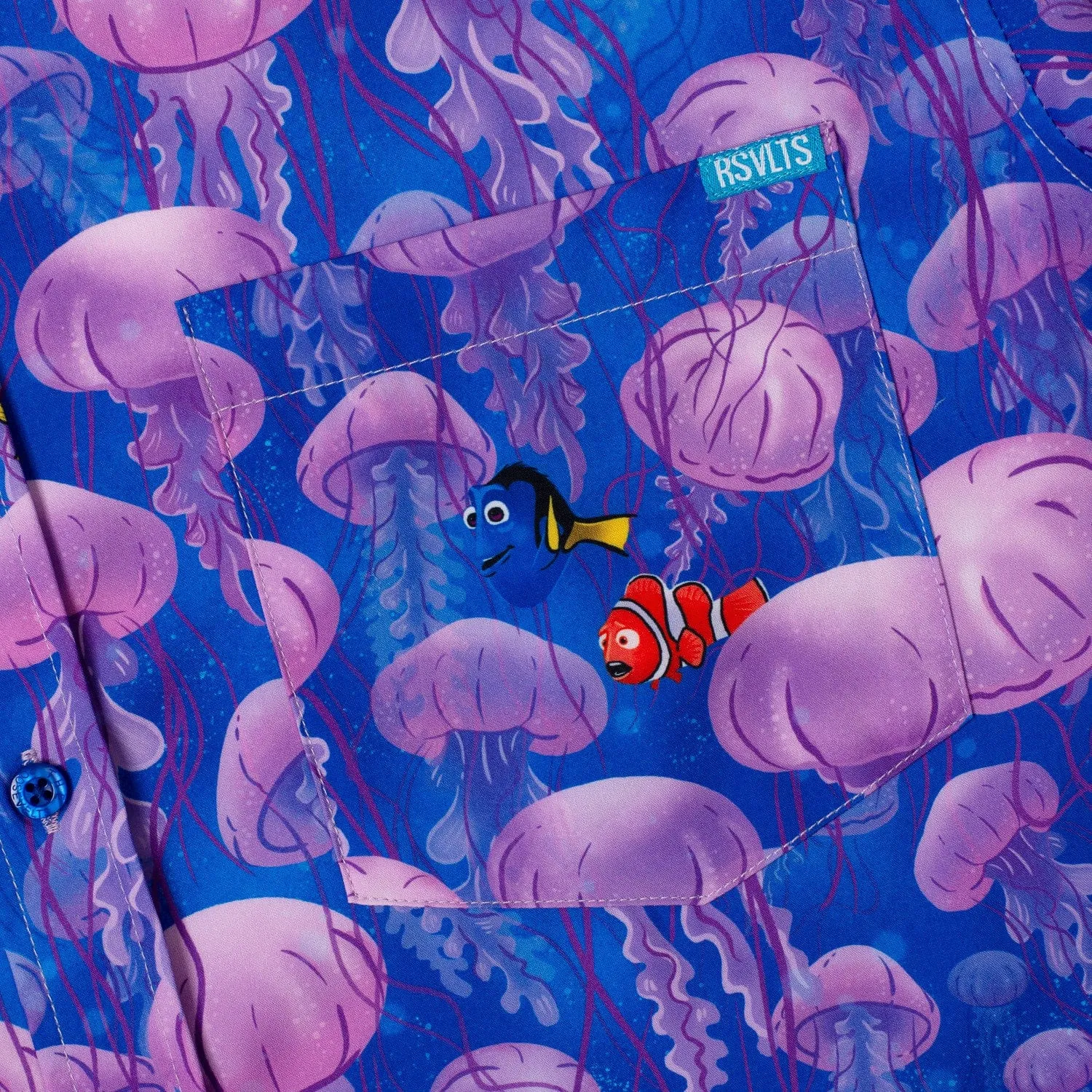 Disney and Pixar Finding Nemo "Jellyfish" – KUNUFLEX Short Sleeve Shirt