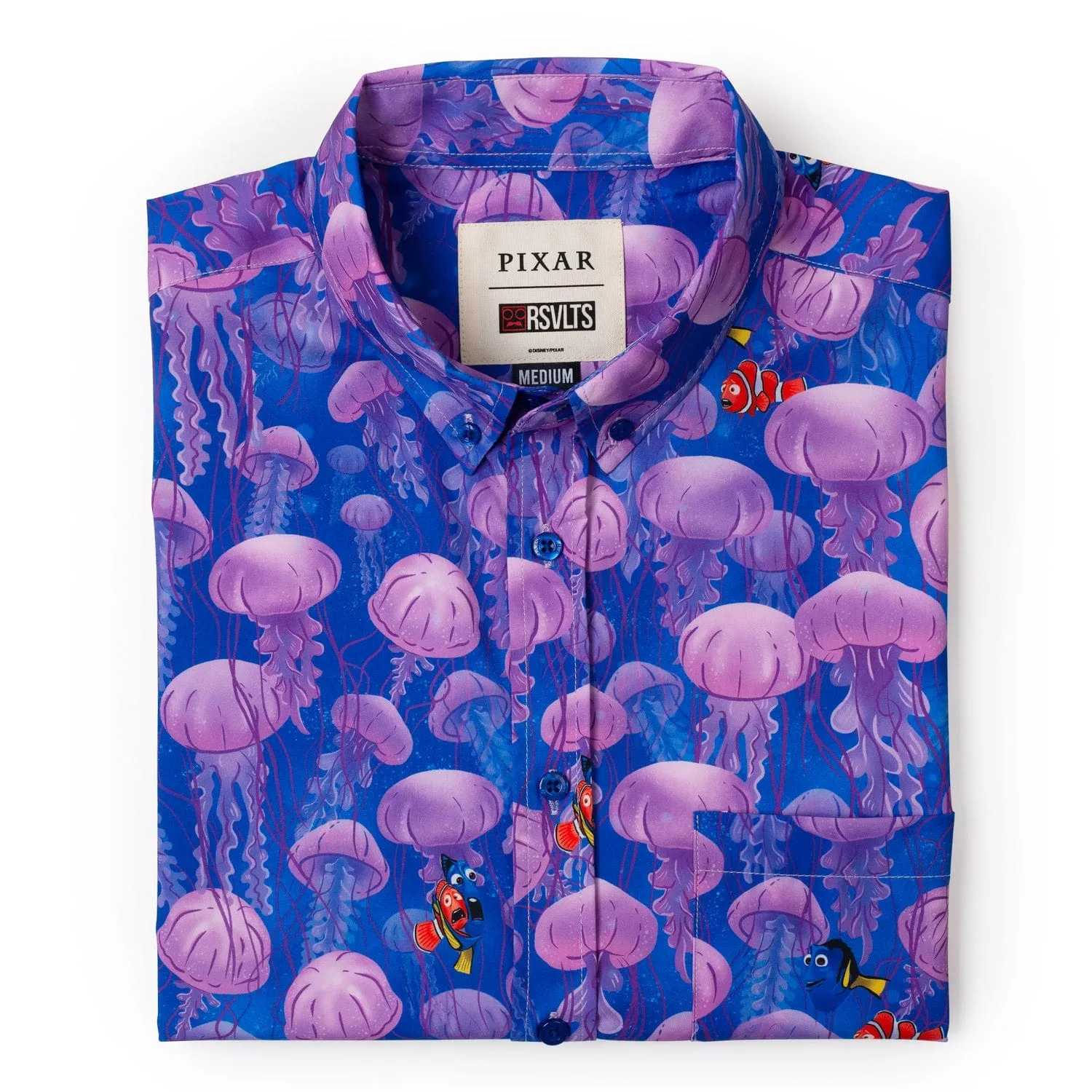 Disney and Pixar Finding Nemo "Jellyfish" – KUNUFLEX Short Sleeve Shirt