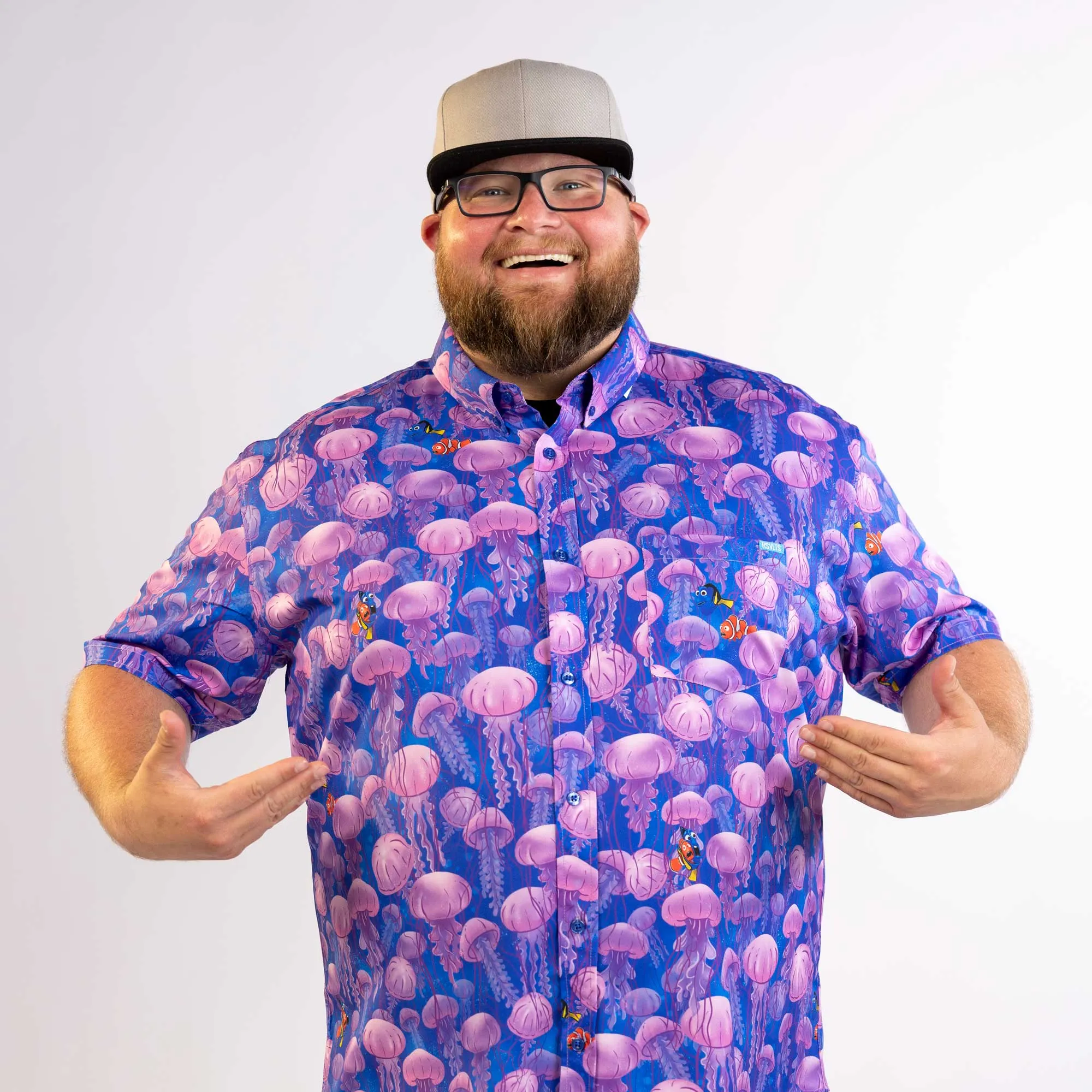 Disney and Pixar Finding Nemo "Jellyfish" – KUNUFLEX Short Sleeve Shirt