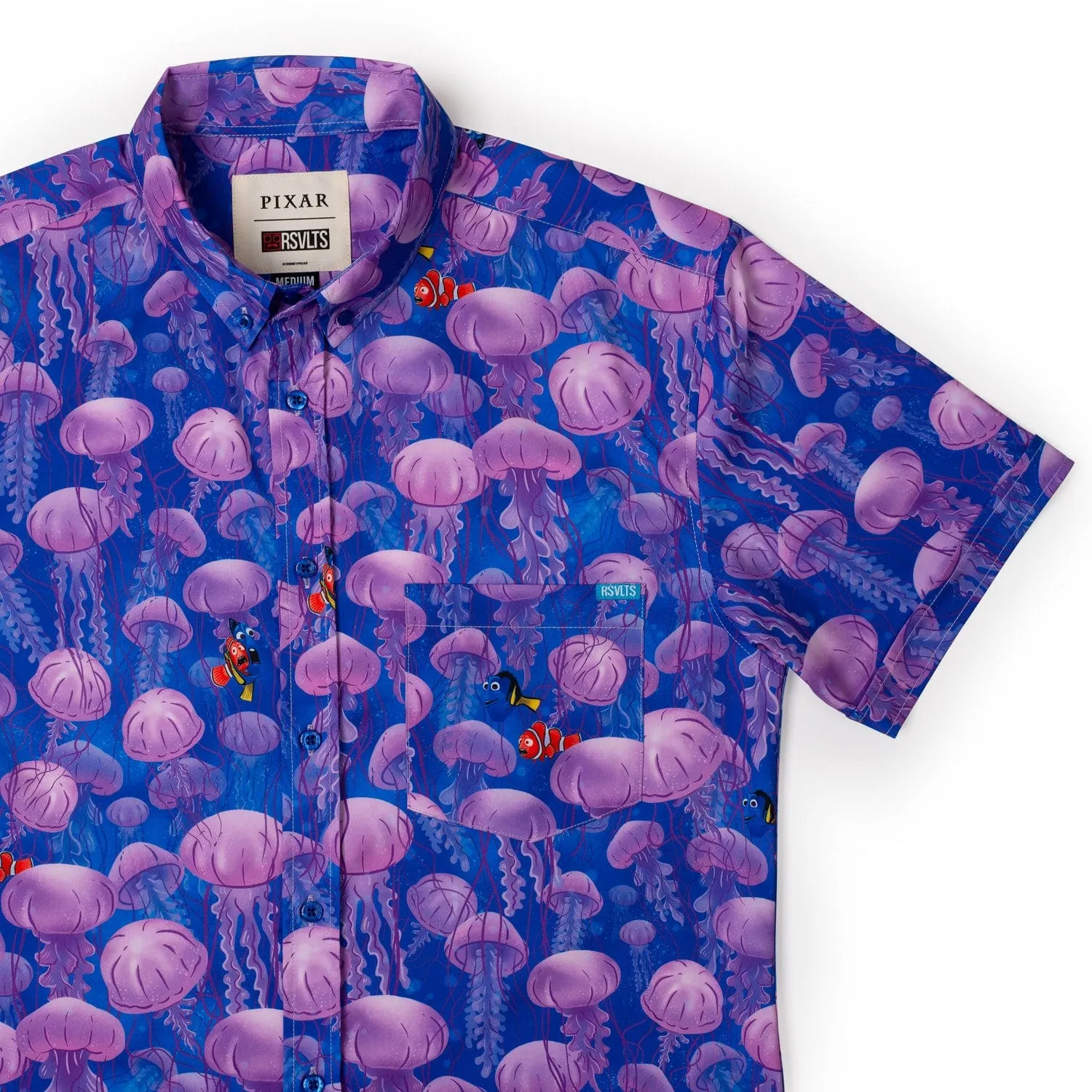 Disney and Pixar Finding Nemo "Jellyfish" – KUNUFLEX Short Sleeve Shirt