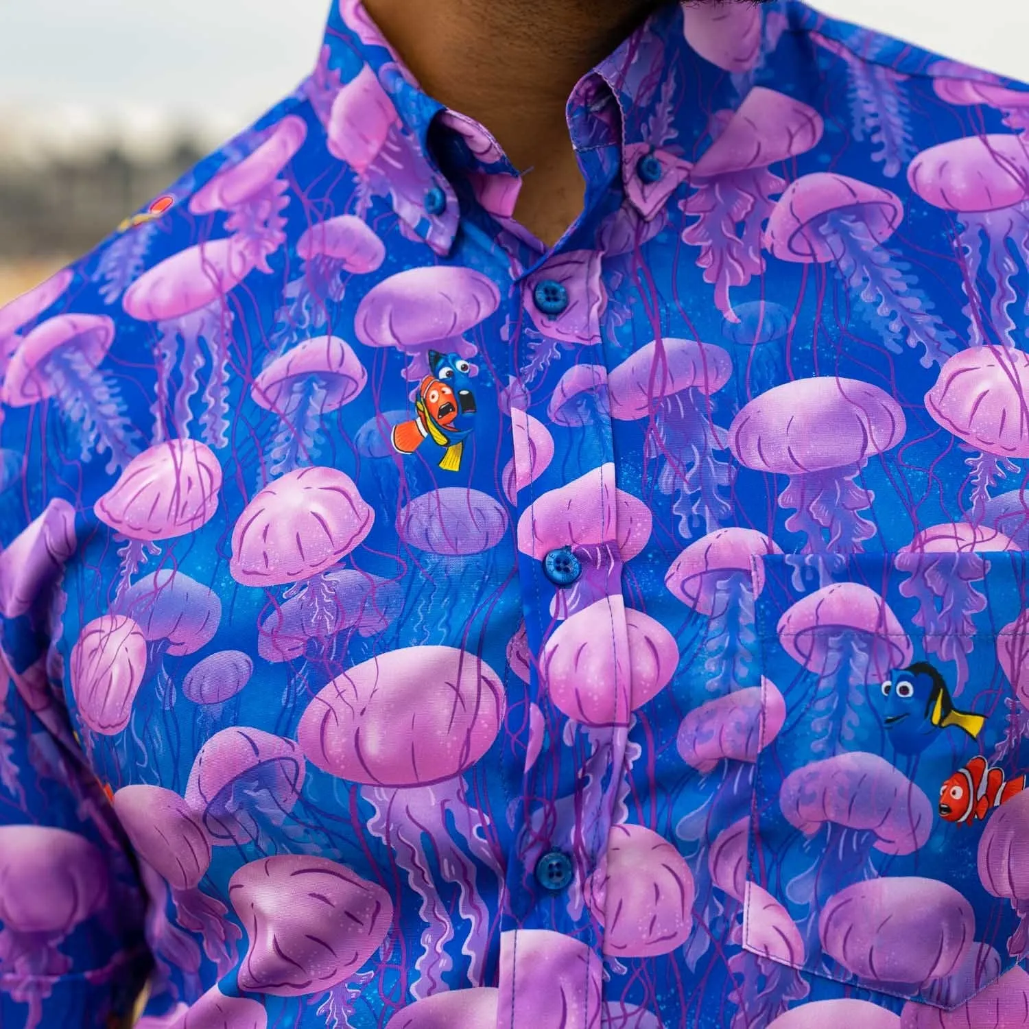 Disney and Pixar Finding Nemo "Jellyfish" – KUNUFLEX Short Sleeve Shirt