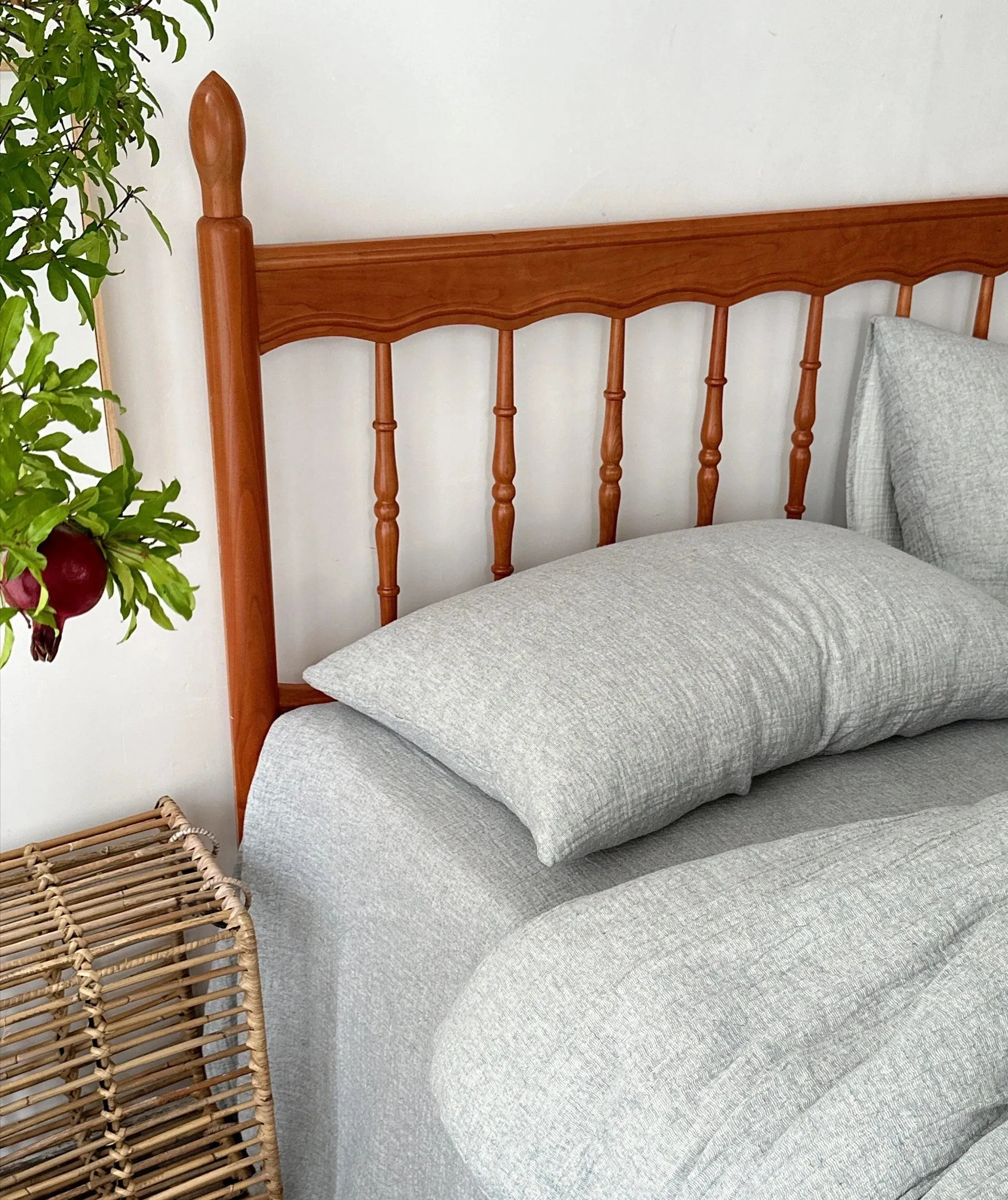 Earth Essence Cotton And Linen Duvet Cover Set